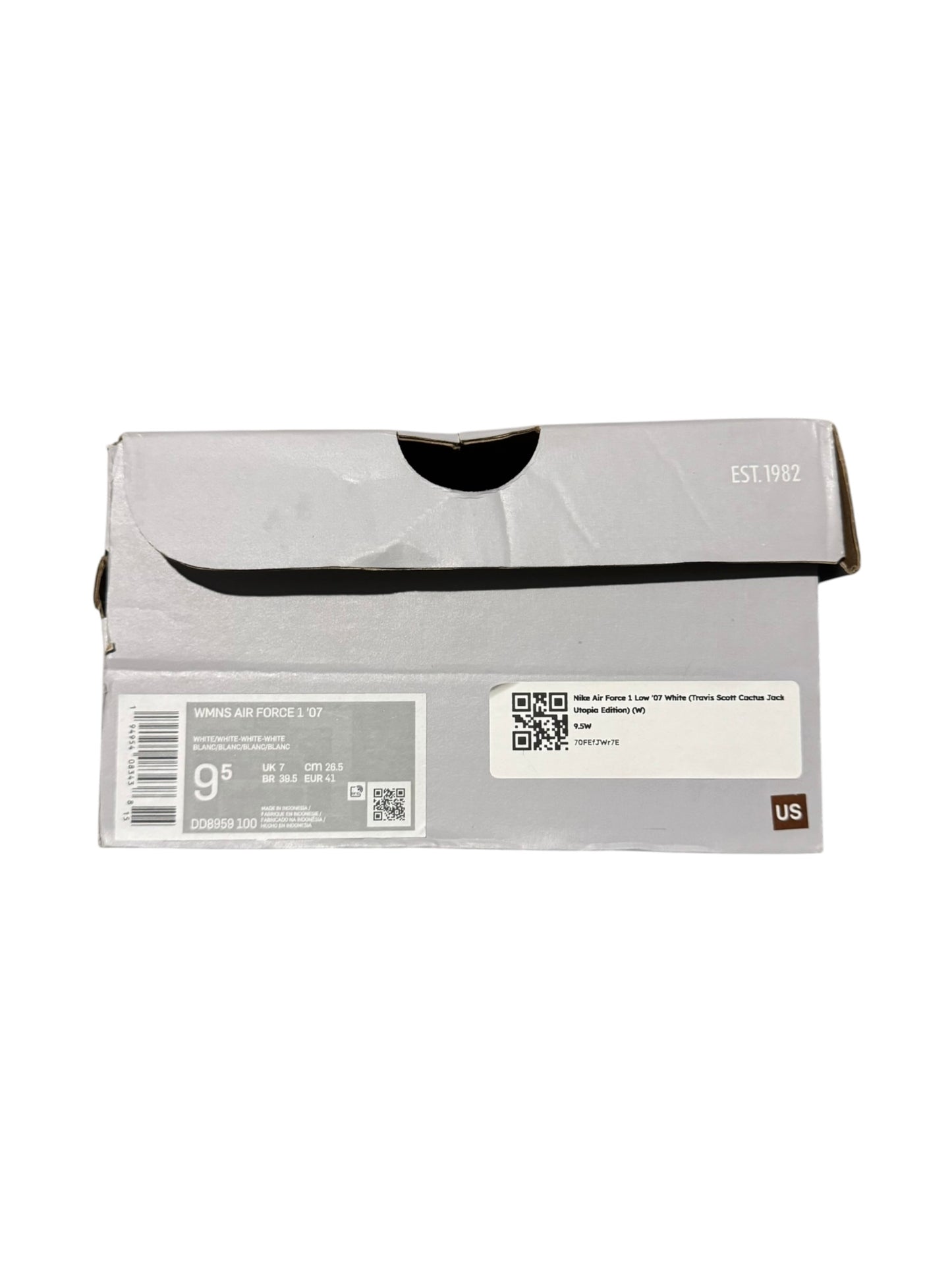 Nike Air Force 1 Low '07 White (Travis Scott Cactus Jack Utopia Edition) (W)