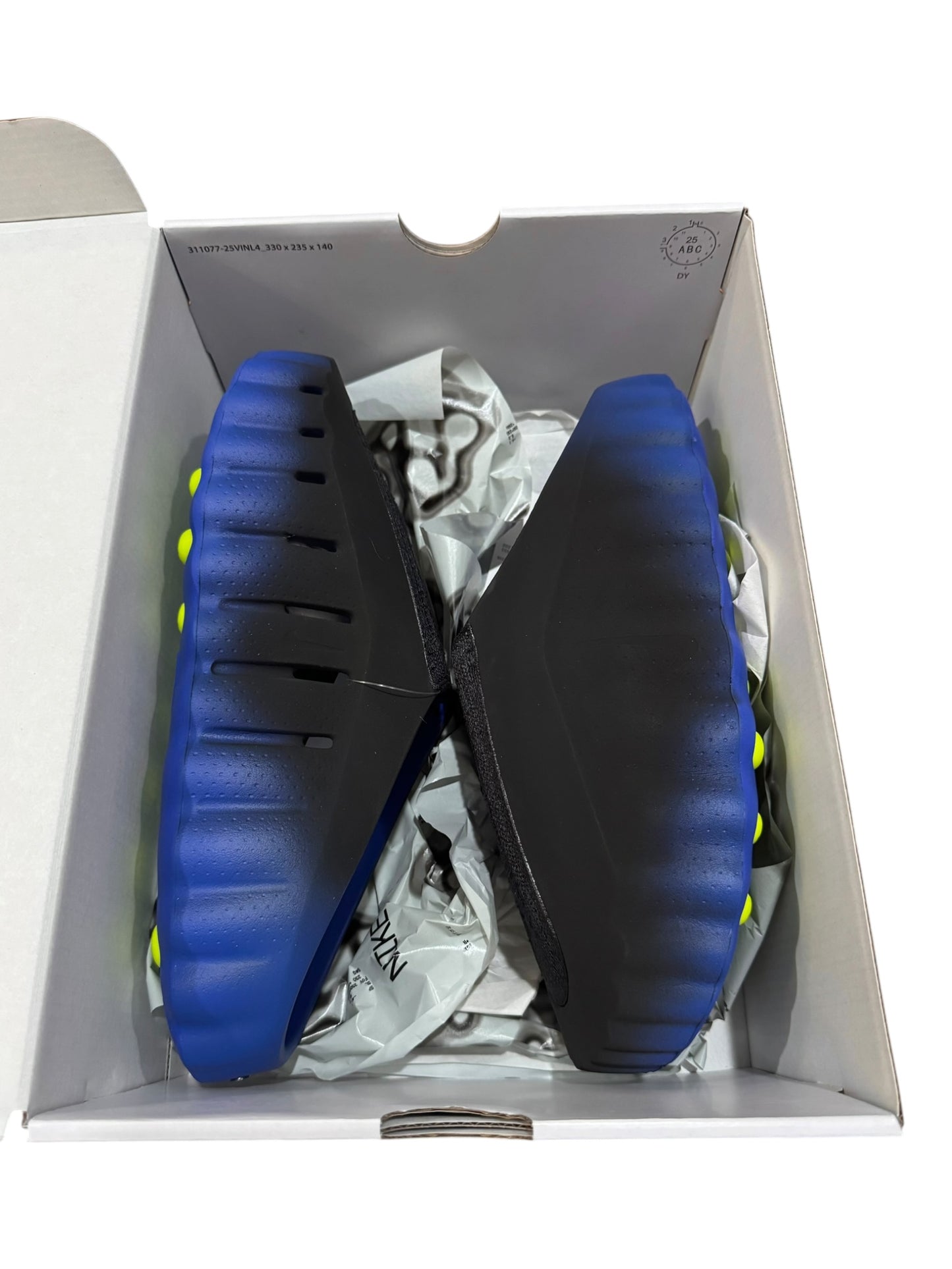 Nike Mind 001 Flyknit Slide Hyper Royal