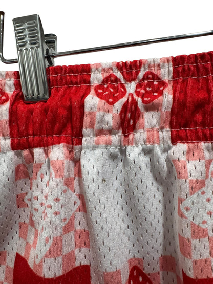 Eric Emanuel x Duryea’s Picnic Shorts White Red