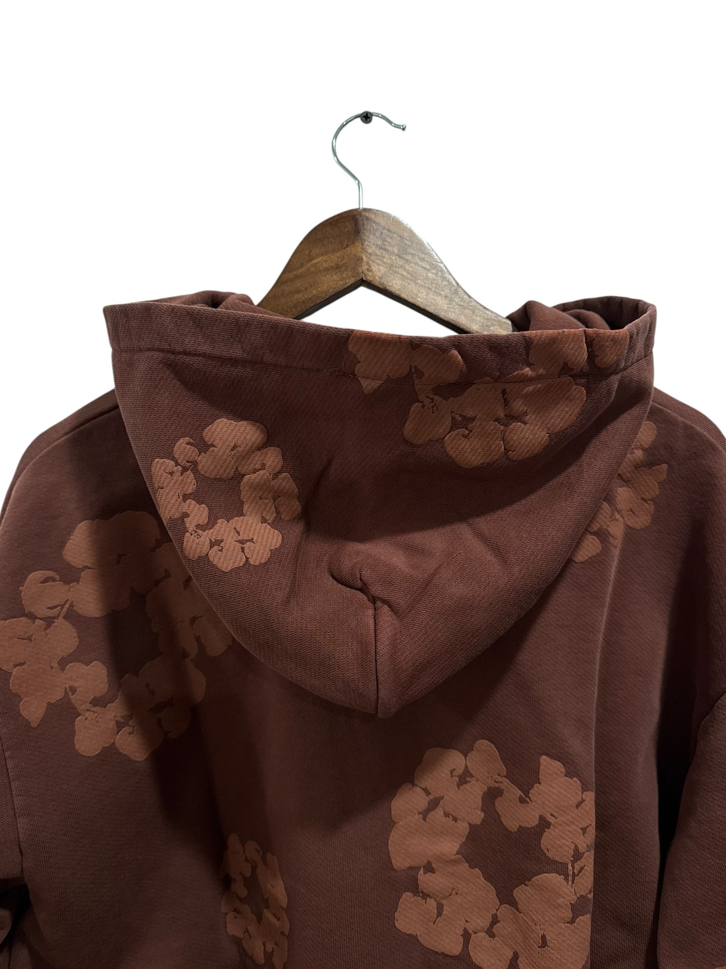 Denim Tears Mono Cotton Wreath Hoodie Brown