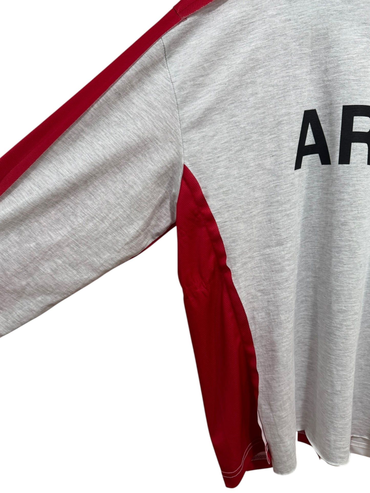 Project G/R Hybrid Long Sleeve Jersey Red White Grey