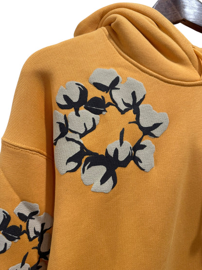 Denim Tears x Cactus Plant Flea Market Cactus Tears Wreath Hoodie Yellow
