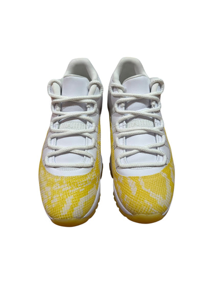 Jordan 11 Retro Low Yellow Snakeskin (W)