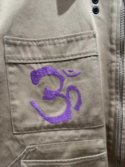 Cactus Plant Flea Market Knowledge Jacket Brown