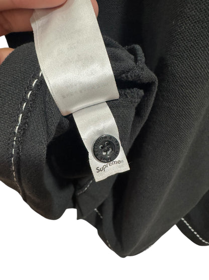 Supreme x True Religion Applique Polo Black