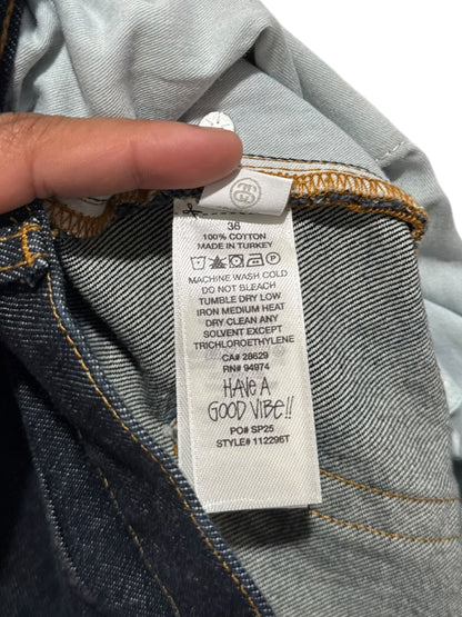 Stussy Big Ol Jean Shorts Rigid Indigo