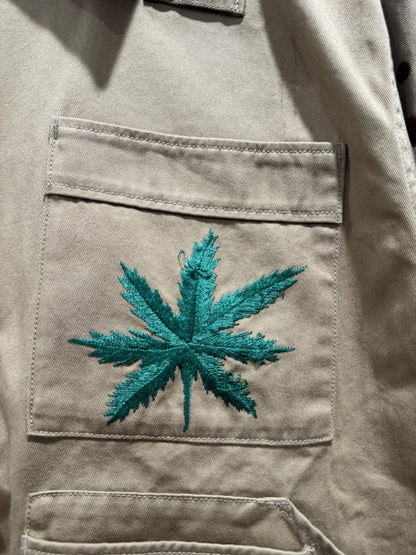Cactus Plant Flea Market Knowledge Jacket Brown