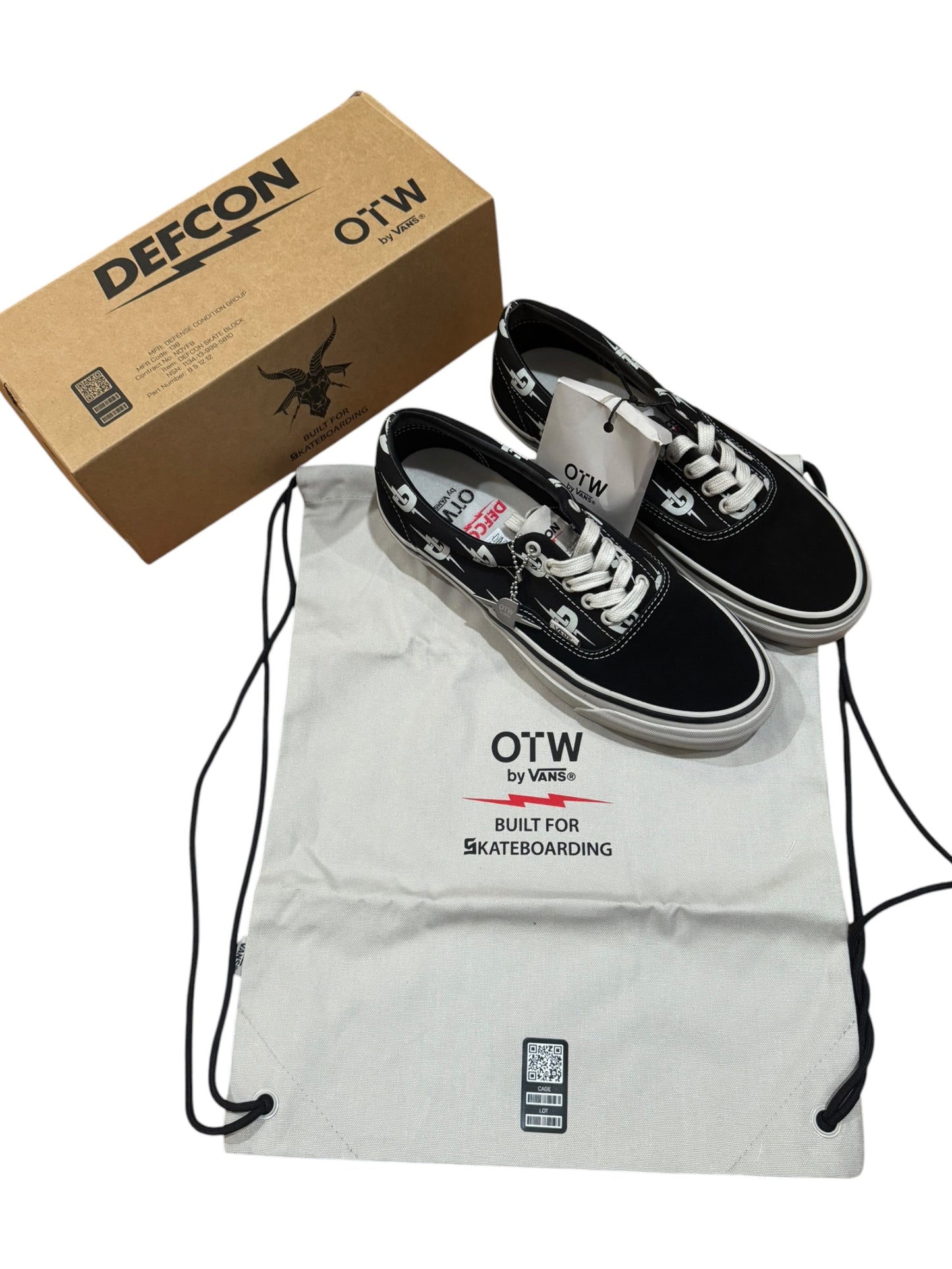 Vans OTW Era 95 Defcon Skate Block Black