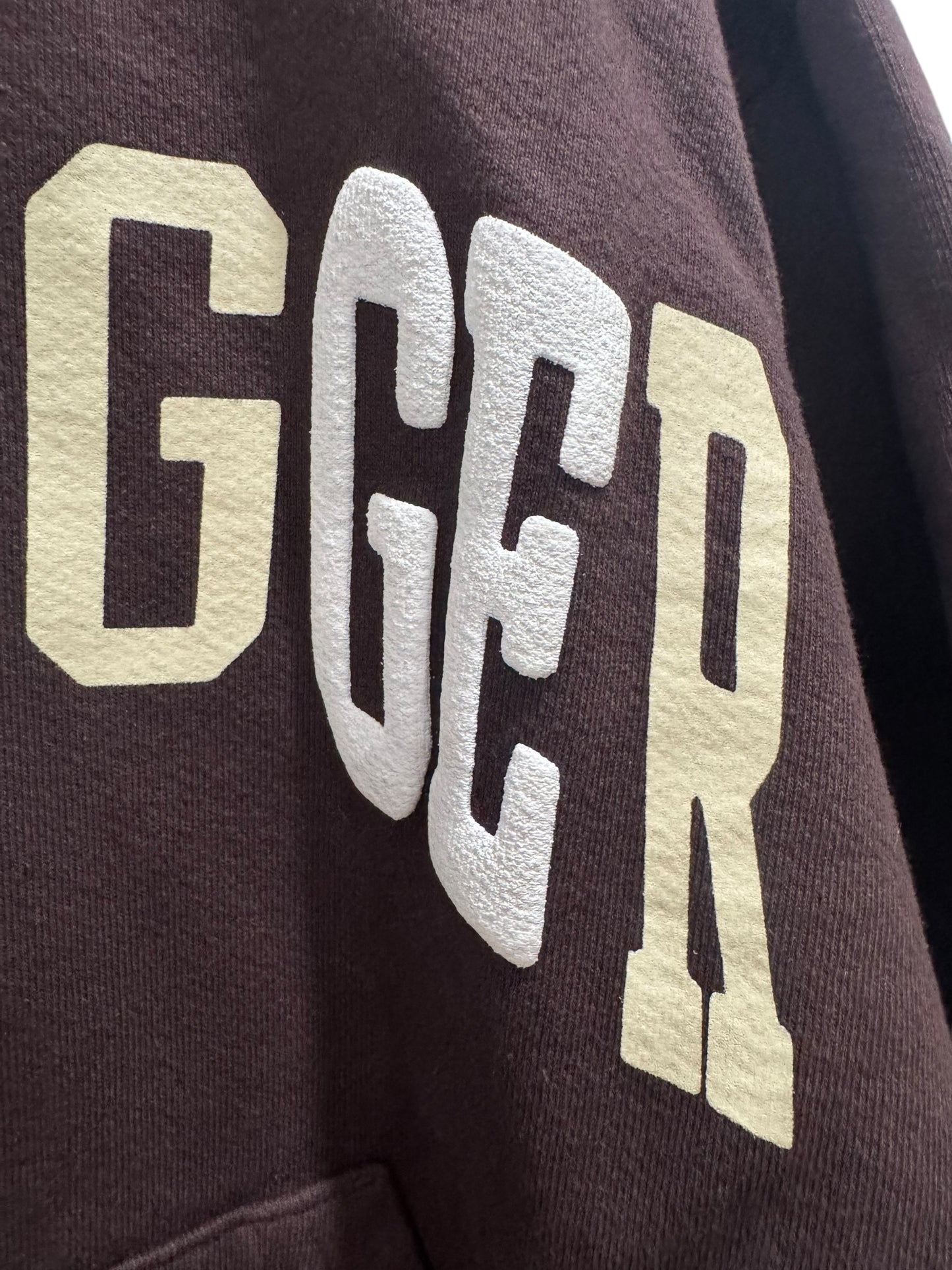 Travis Scott x CPFM "Free Thugger" Hoodie Brown