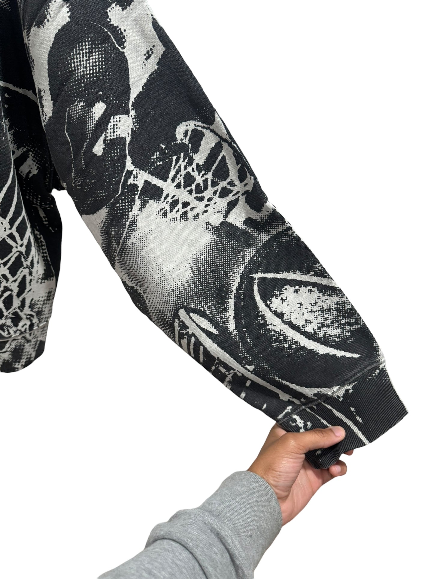 Cactus Plant Flea Market x Nike Hoops Crewneck Light Bone