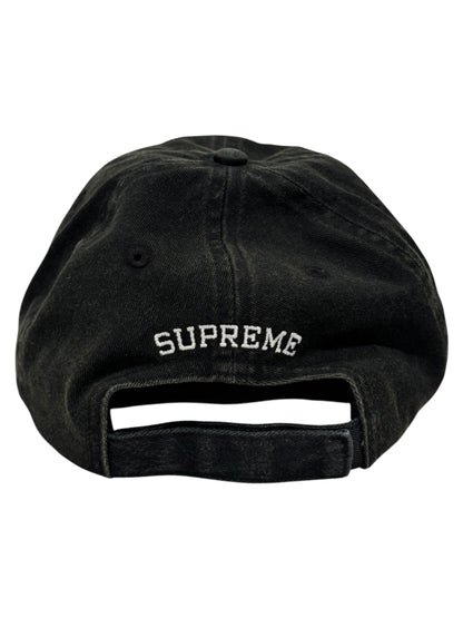 Supreme Bottle Opener 6-Panel Hat Washed Black