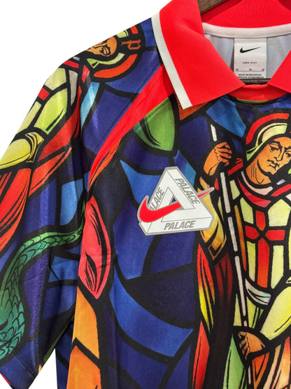 Nike x Palace England Football Jersey Bright Crimson Multi