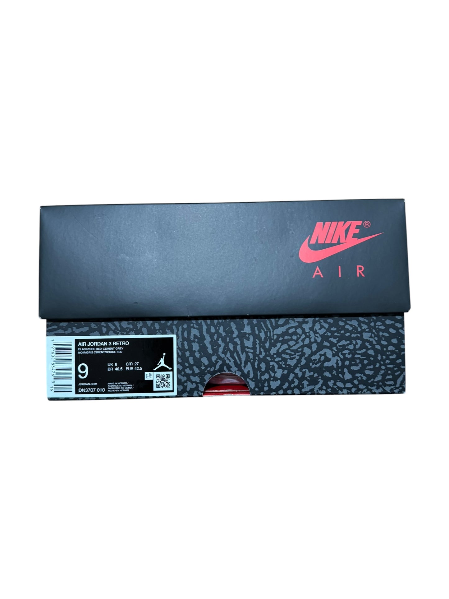 Jordan 3 Retro OG Black Cement (2024)