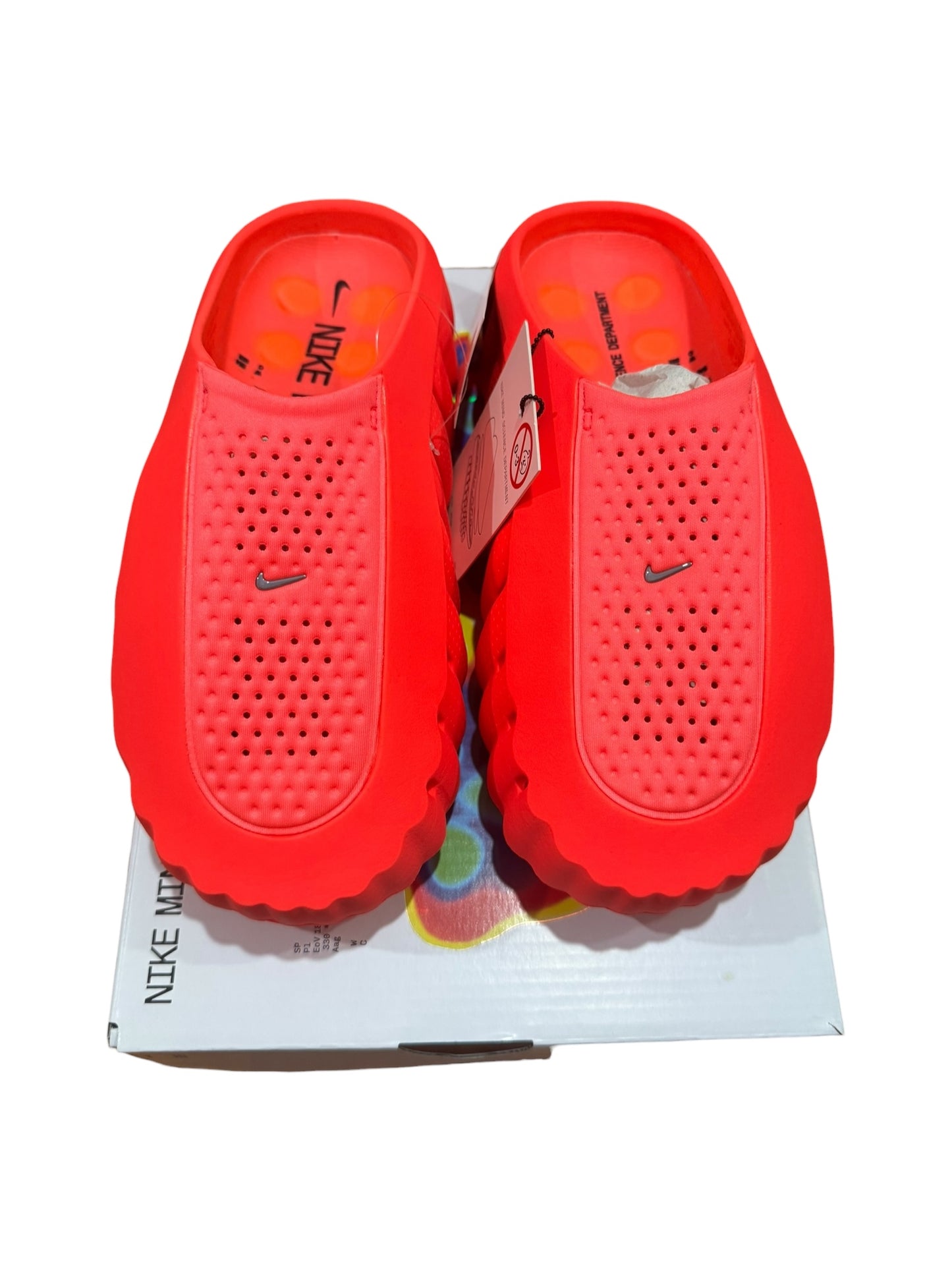 Nike Mind 001 Slide Solar Red