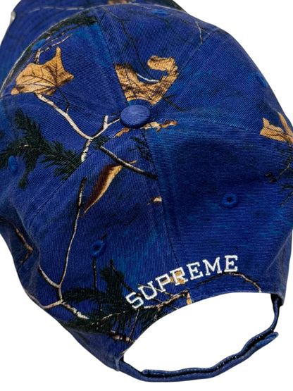 Supreme Bottle Opener 6-Panel Hat Blue Camouflage