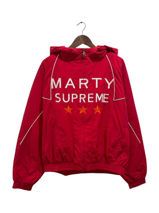 NAHMIAS x A24 Marty Supreme Classic Warm Up Jacket USA Red