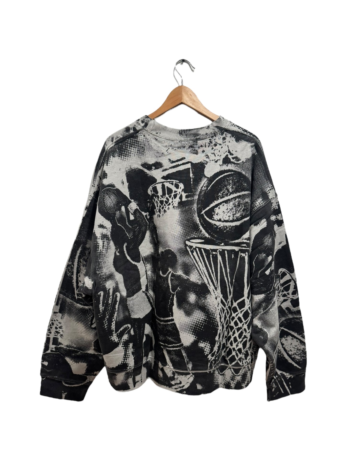 Cactus Plant Flea Market x Nike Hoops Crewneck Light Bone