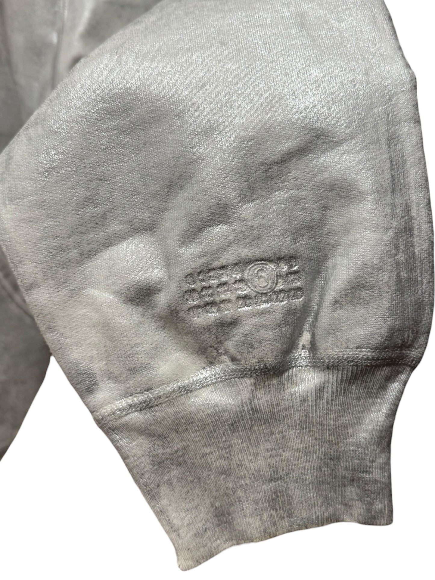 Supreme MM6 Maison Margiela Foil Box Logo Hoodie White