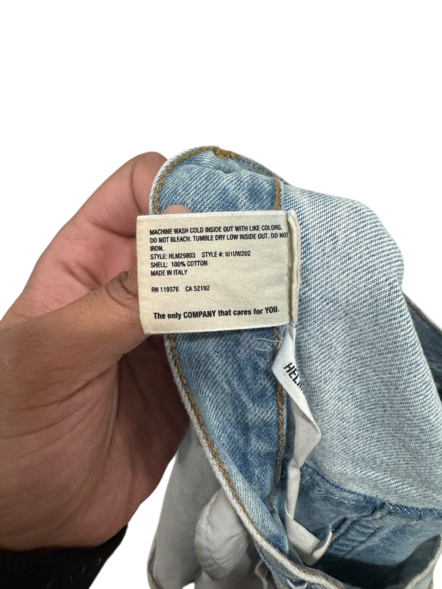 Helmut Lang Inside Out 97 Jeans Light Indigo