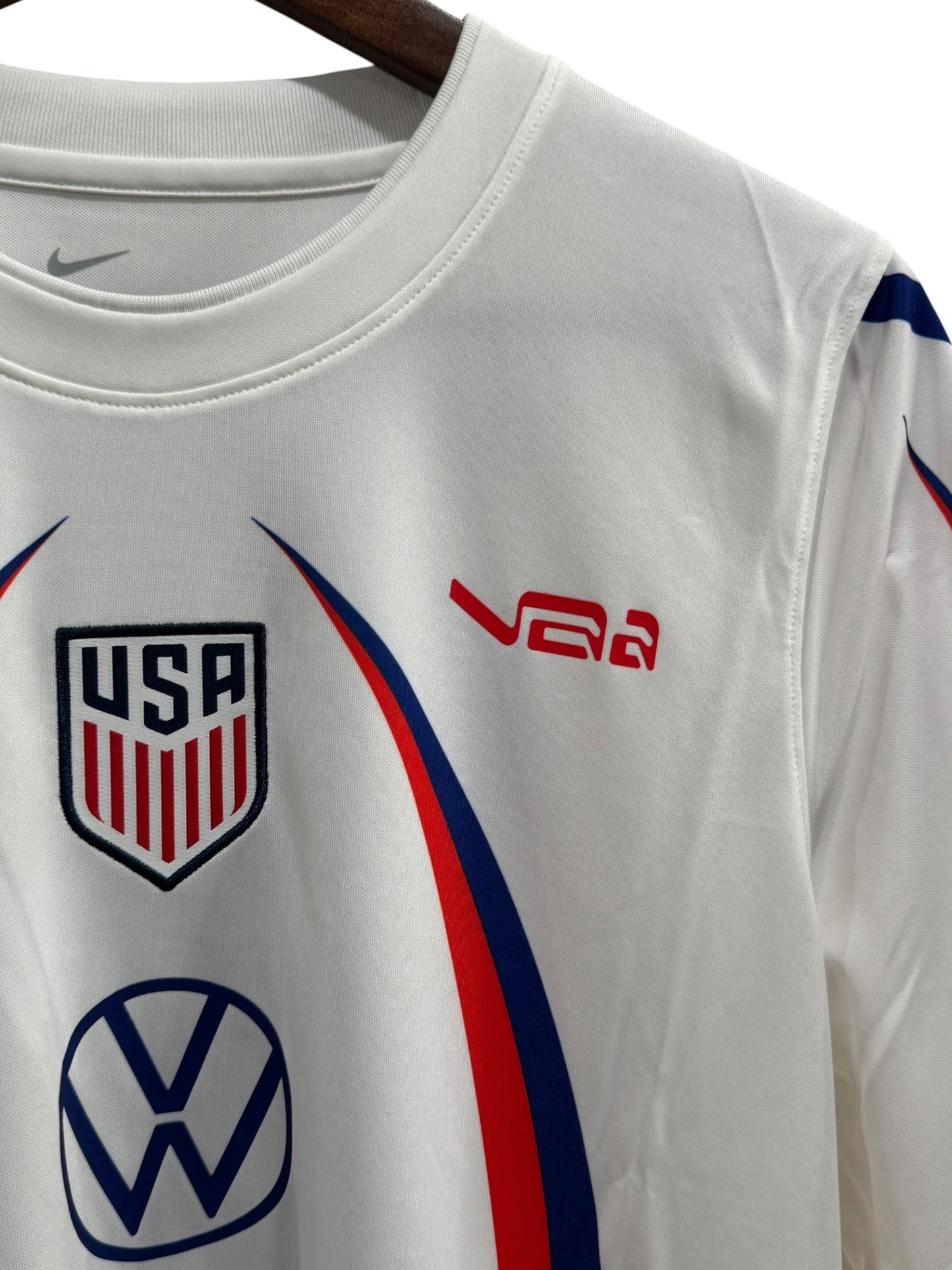 Nike x Virgil Abloh Archive x USMNT Pre-Match Jersey White