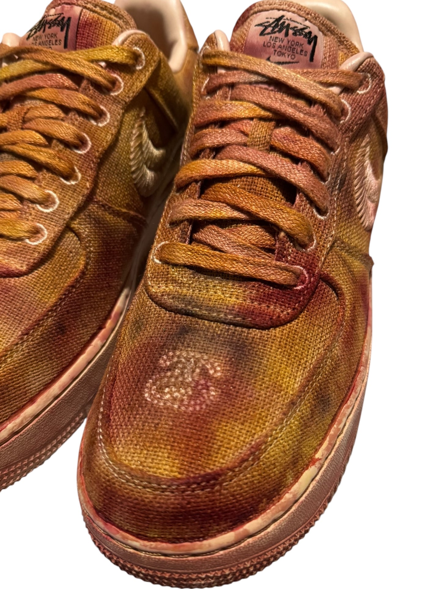 Nike Stussy x Lookout & Wonderland Air Force 1 Hand Dyed