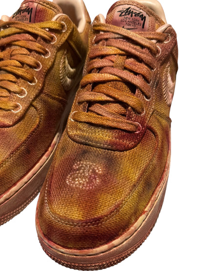 Nike Stussy x Lookout & Wonderland Air Force 1 Hand Dyed