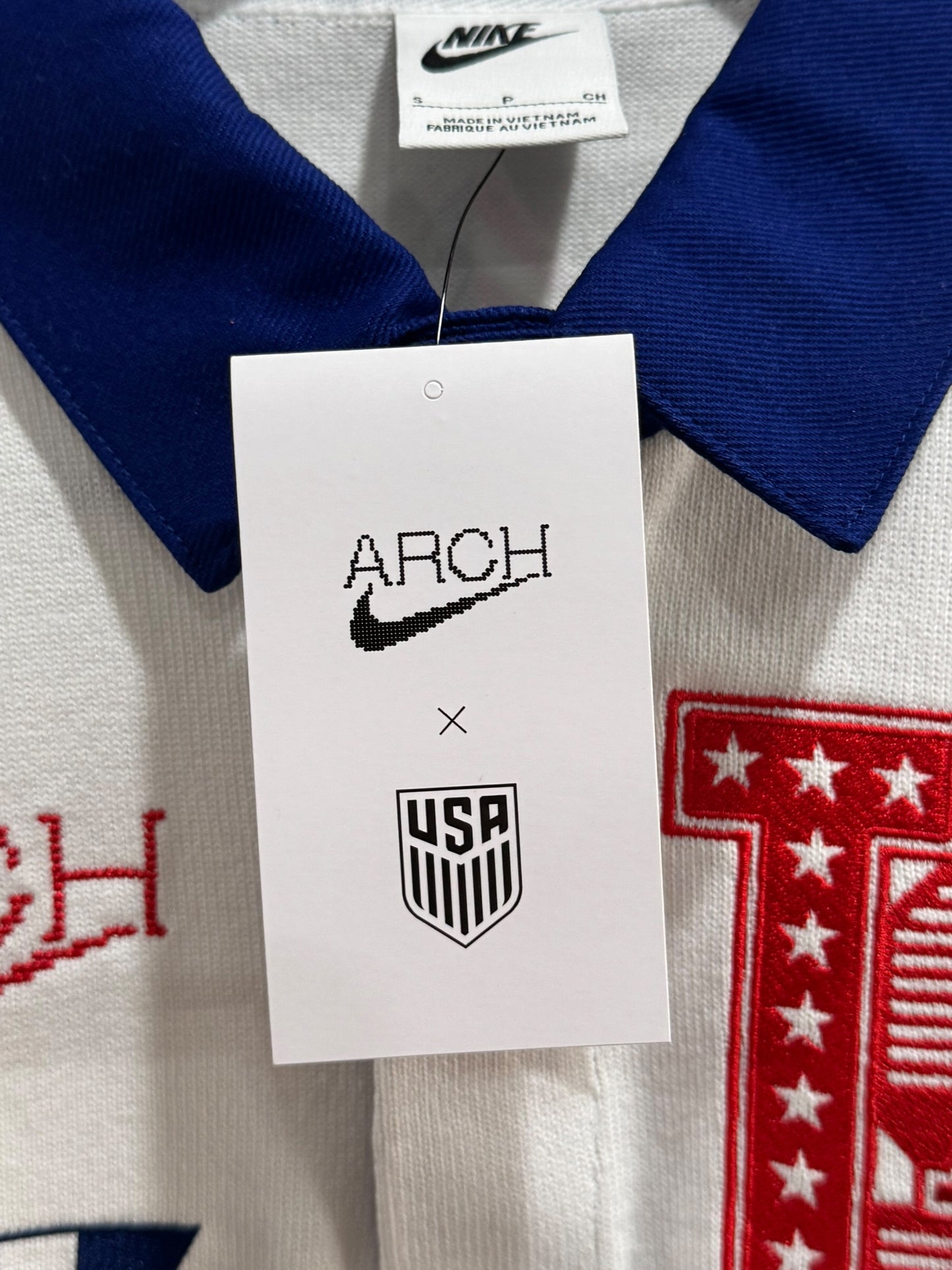 Nike x Virgil Abloh Archive x USMNT Rugby Long Sleeve White