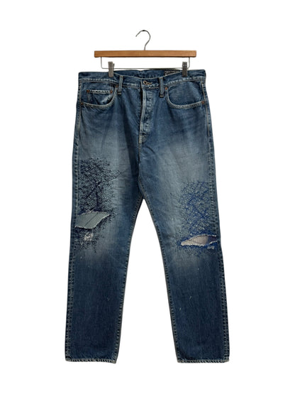 Kapital 14oz Denim 5P Monkey Cisco 3YearsFade Jeans Indigo
