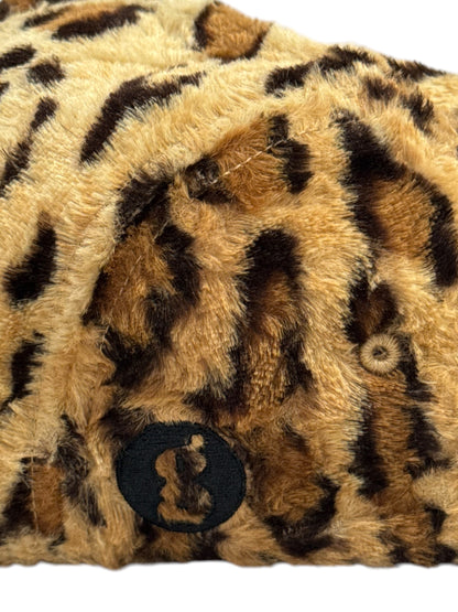 Supreme GOODENOUGH Crushed Rayon Camp Cap Leopard