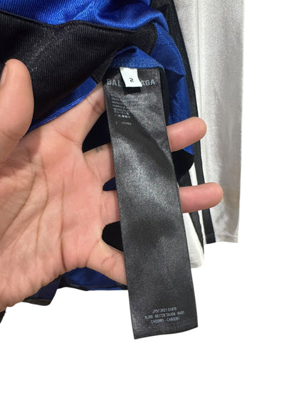 Balenciaga Hybrid Soccer Long Sleeve Jersey White