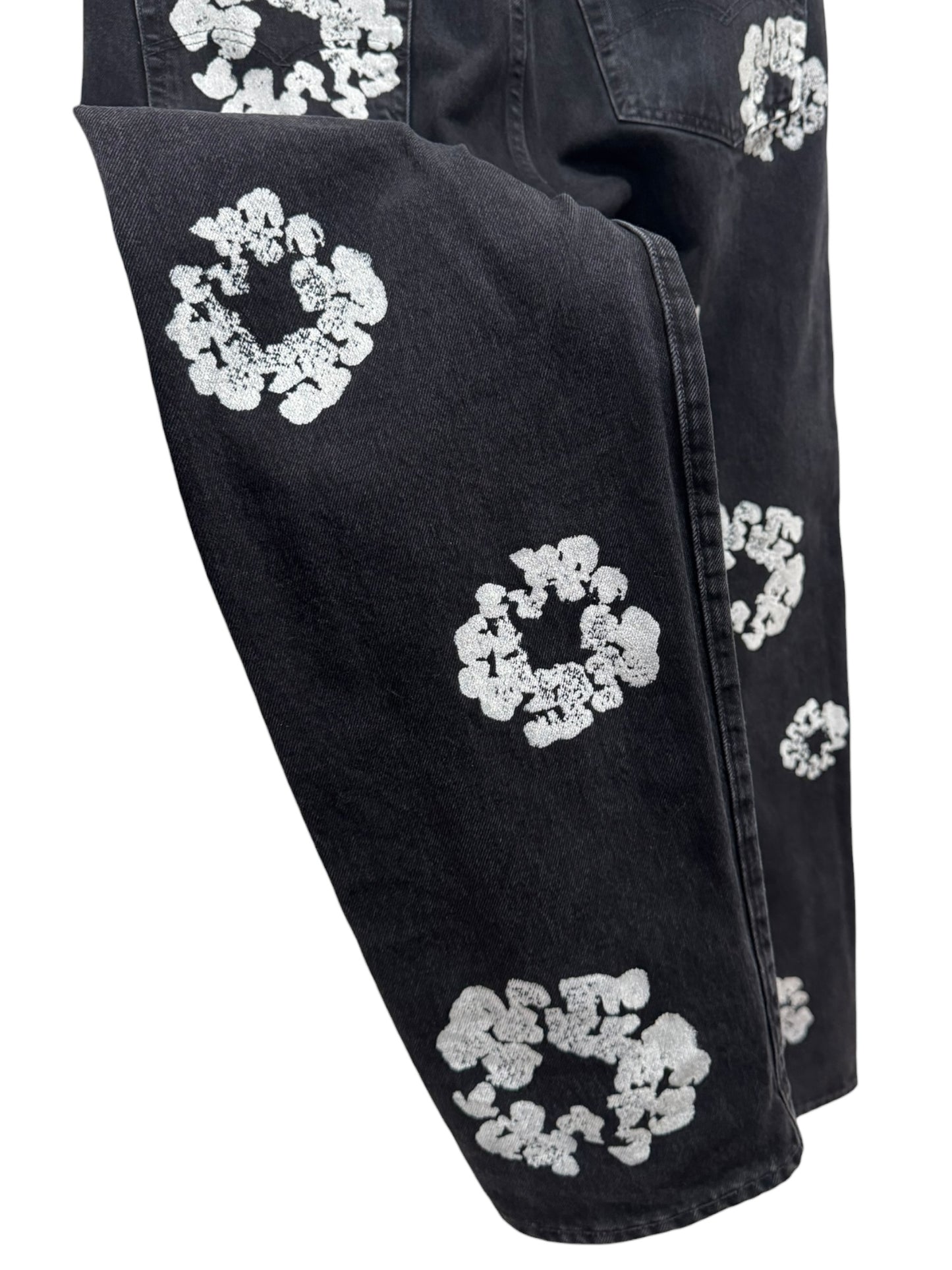 Denim Tears x Levi's Cotton Wreath Jeans Black