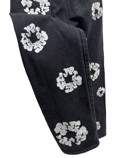 Denim Tears x Levi's Cotton Wreath Jeans Black
