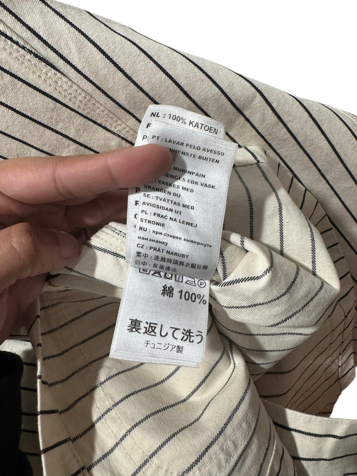 Palace x Carhartt WIP Michigan Coat Hickory Wax Black