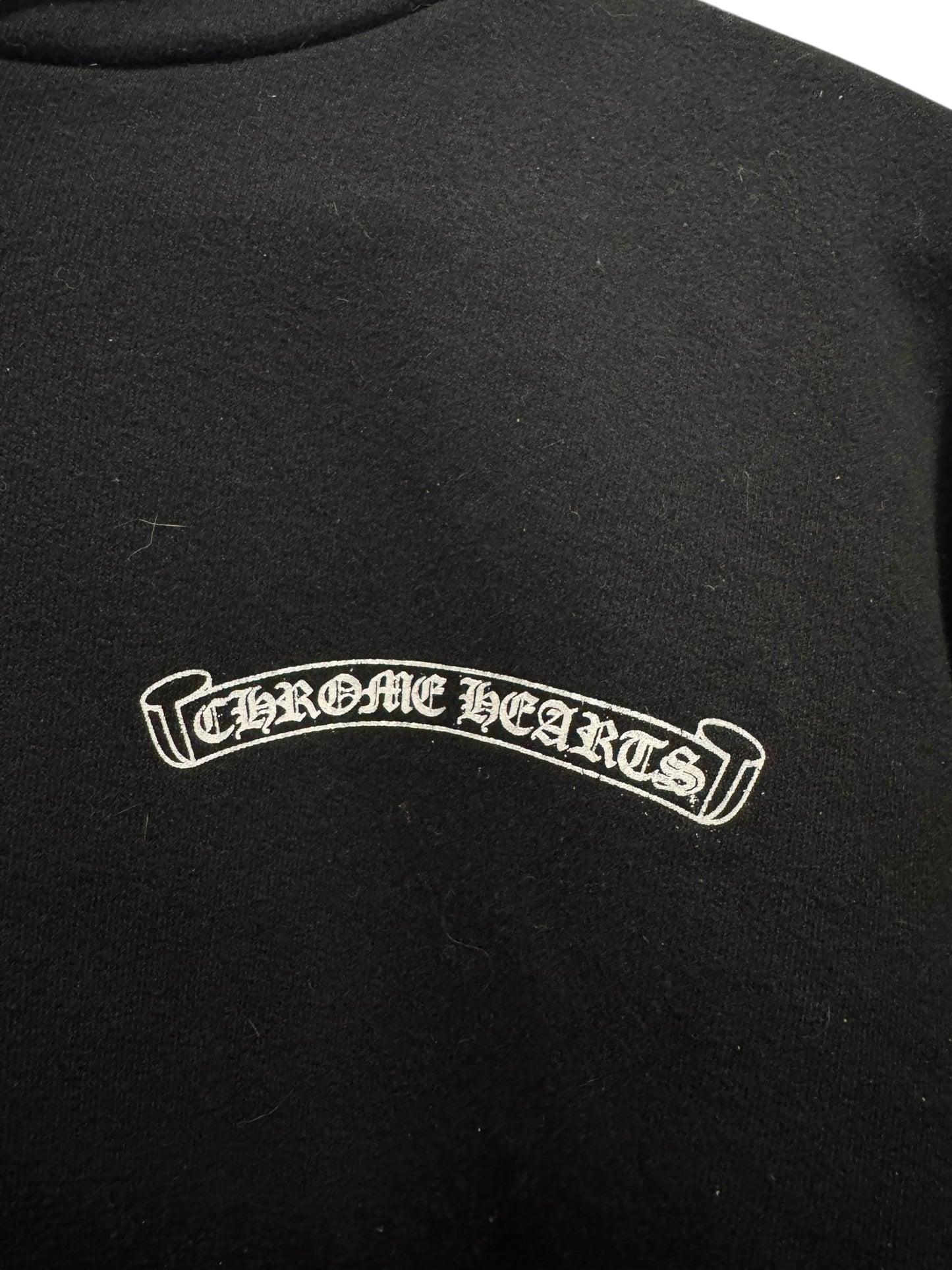 Chrome Hearts Eye Chart Dagger Hoodie Black