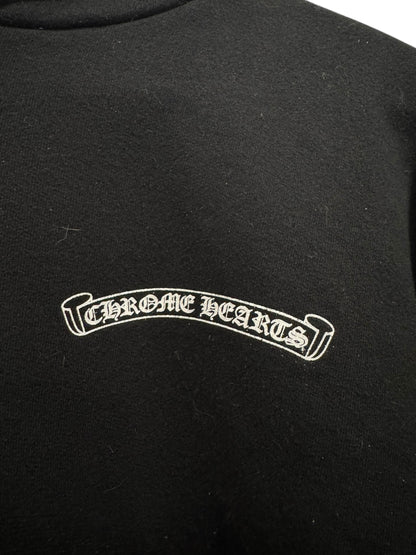 Chrome Hearts Eye Chart Dagger Hoodie Black
