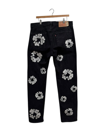 Denim Tears x Levi's Cotton Wreath Jeans Black