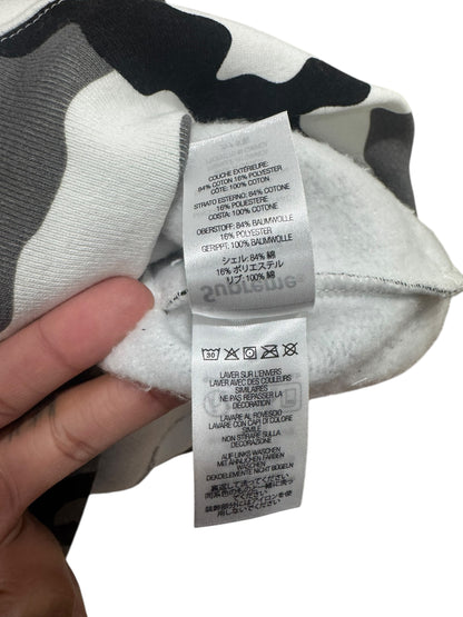 Supreme Seoul Shop Flag Half Zip Pullover Snow Camo