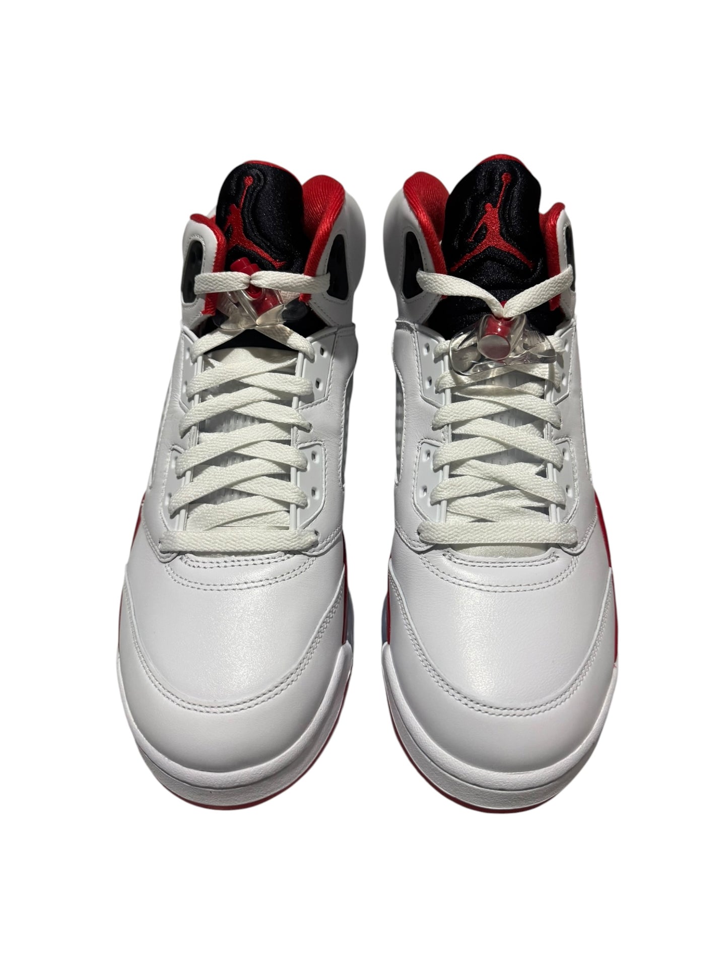 Jordan 5 Retro Fire Red Black Tongue (2025)