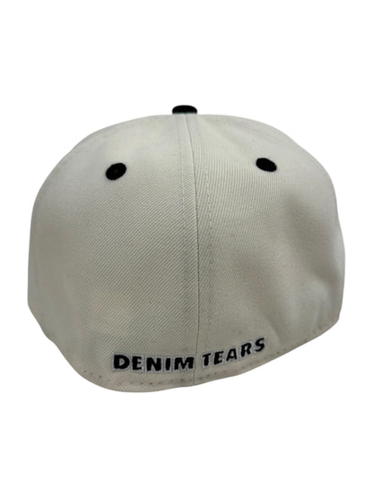Denim Tears Cherub Fitted Hat White Black