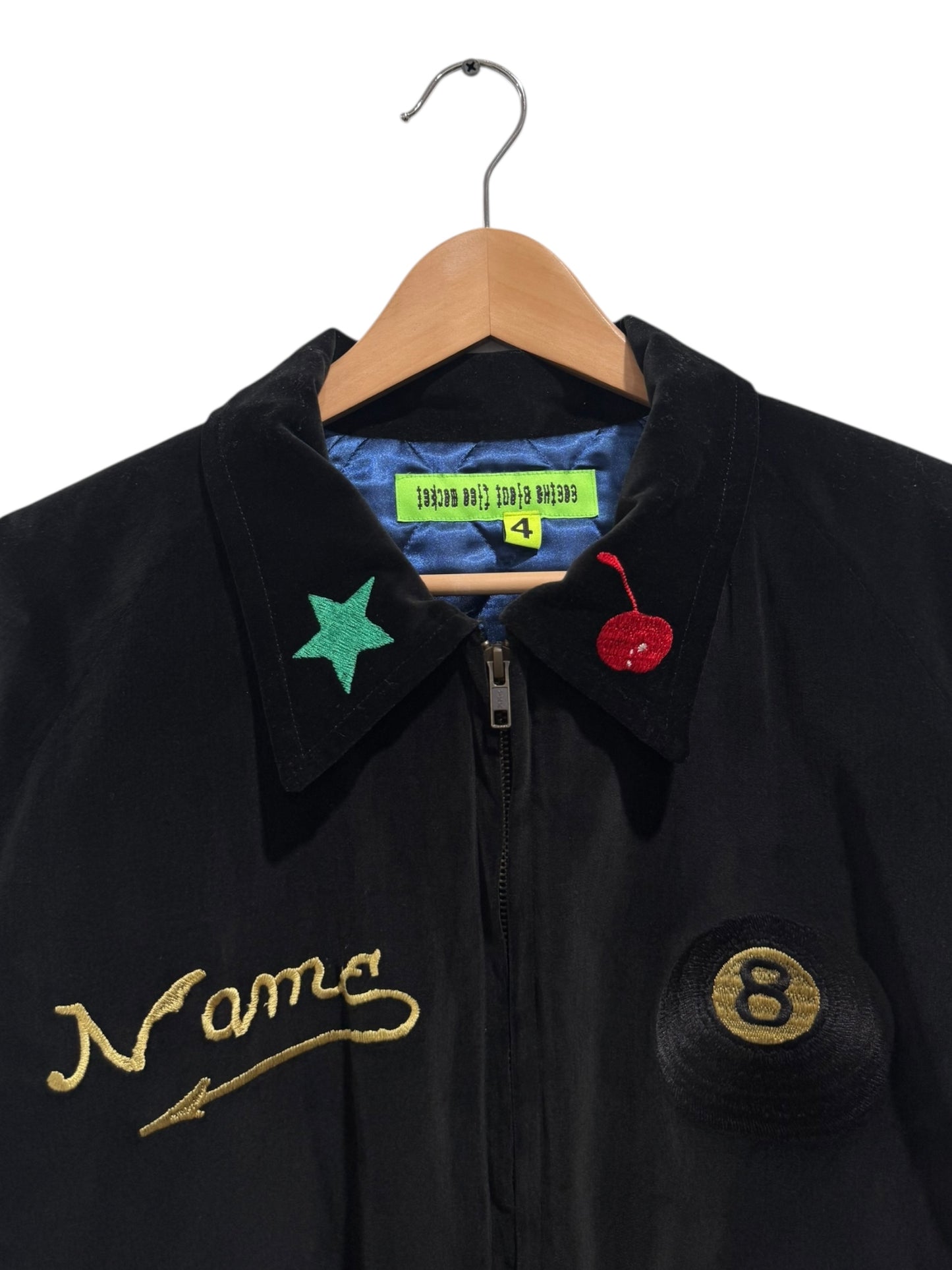 Cactus Plant Flea Market I’m Lost Souvenir Jacket Black