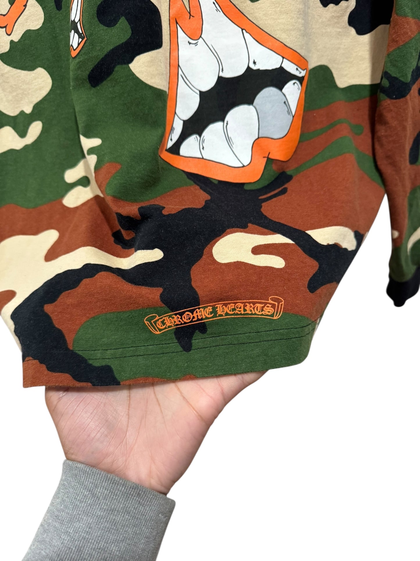 Chrome Hearts x Matty Boy Caution Long Sleeve Camo