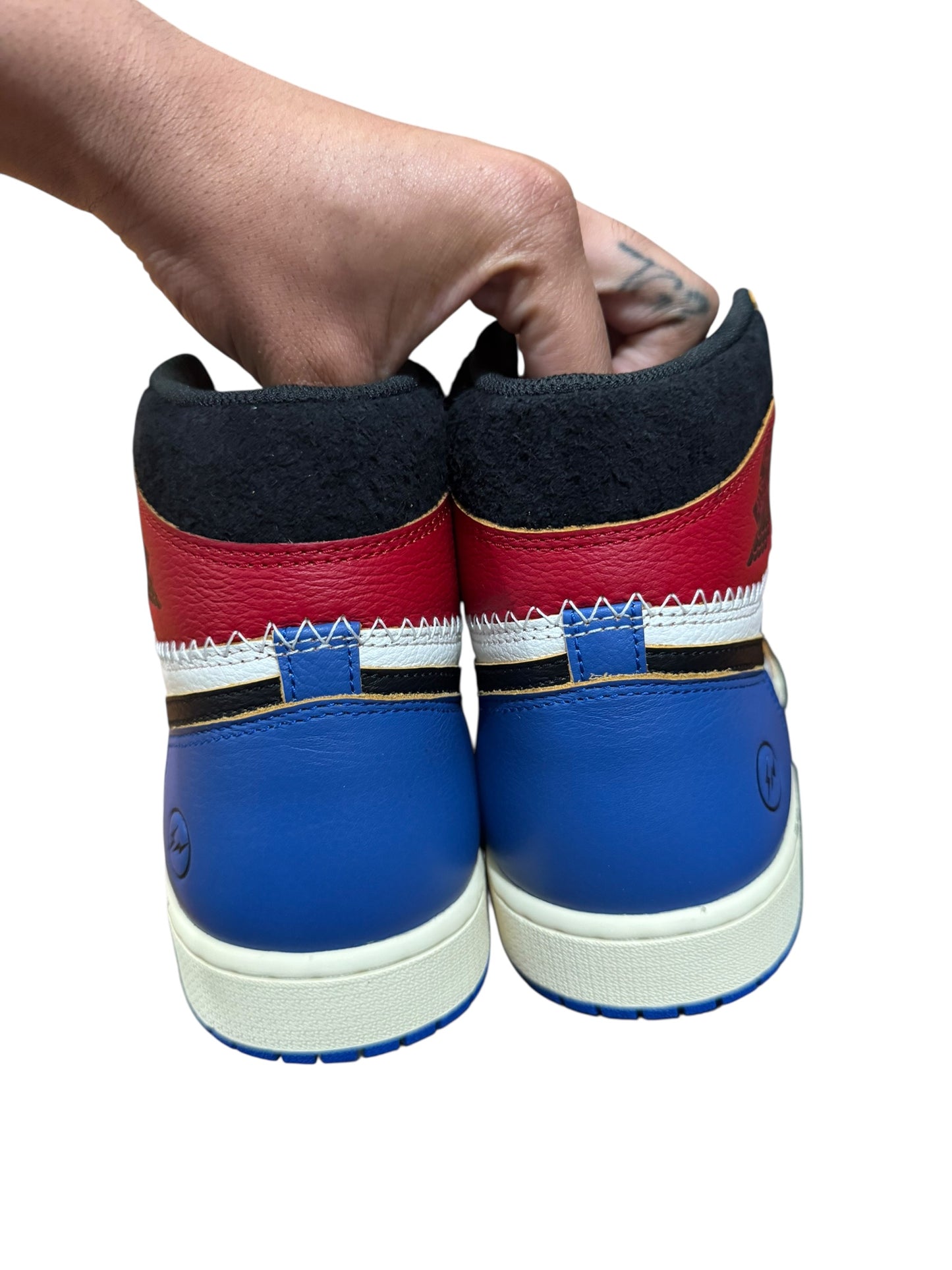 Jordan 1 Retro High OG SP Fragment x Union LA Red Sport Royal