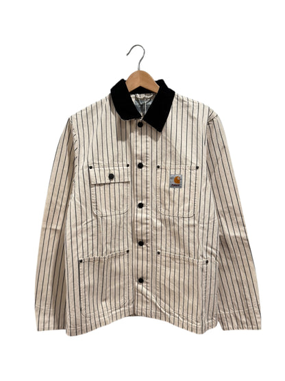 Palace x Carhartt WIP Michigan Coat Hickory Wax Black