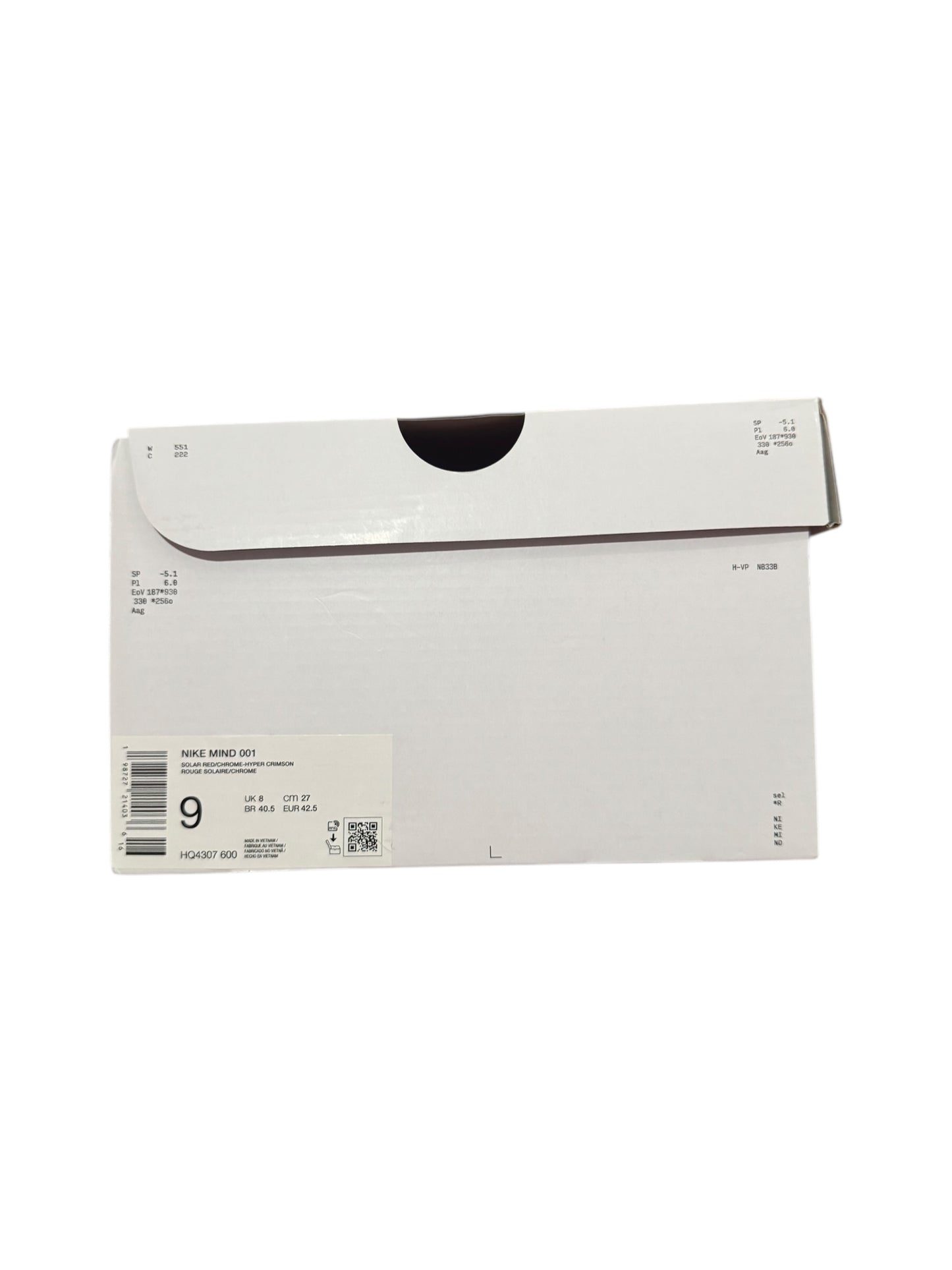 Nike Mind 001 Slide Solar Red