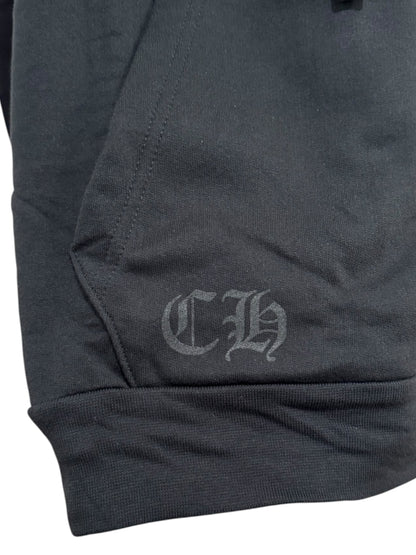 Chrome Hearts Horseshoe Floral Online Exclusive Hoodie Black Black