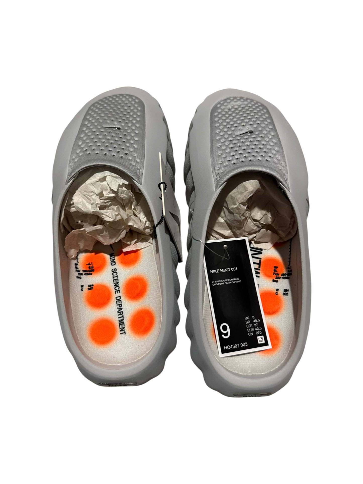 Nike Mind 001 Slide Light Smoke Grey (Broken Box)