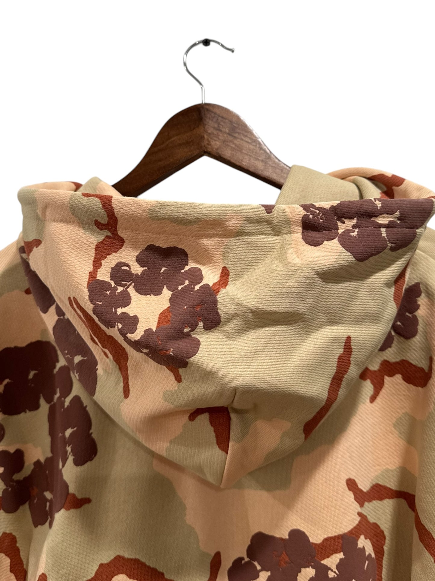 Denim Tears The Cotton Wreath Zip Hoodie Tan Camo