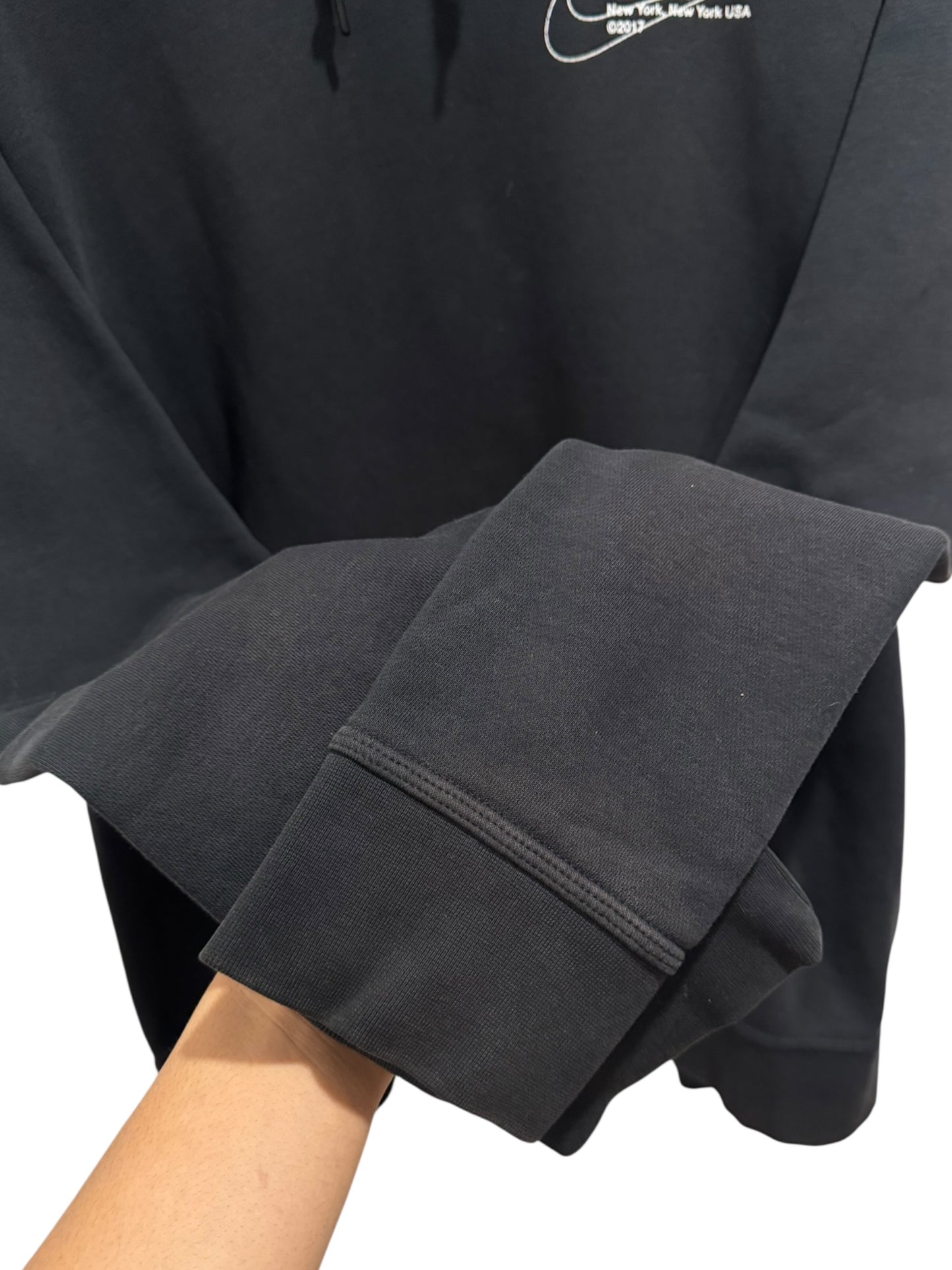 Nike x Virgil Abloh Insert Ideas Here Campus Hoodie Black