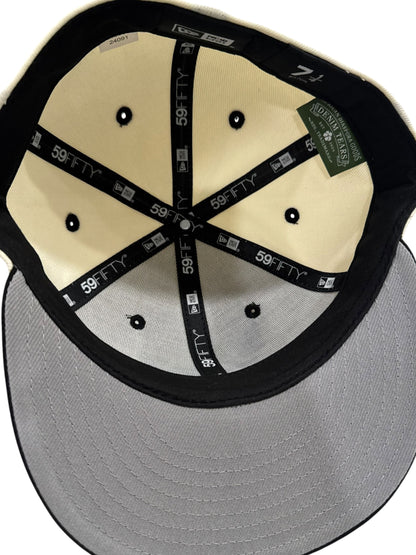 Denim Tears Cherub Fitted Hat White Black