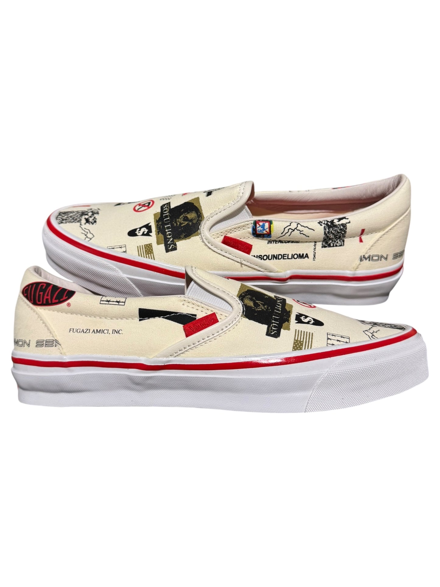 Vans x Fugazi LX Classic Slip On 98 Consumer Model Fully Loaded